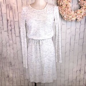 ASOS heather gray cinch waist weather dress 4